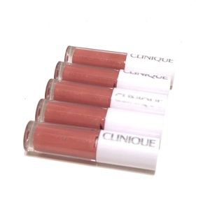 Lot Of 5 Clinique Pop Splash Hydration Gloss